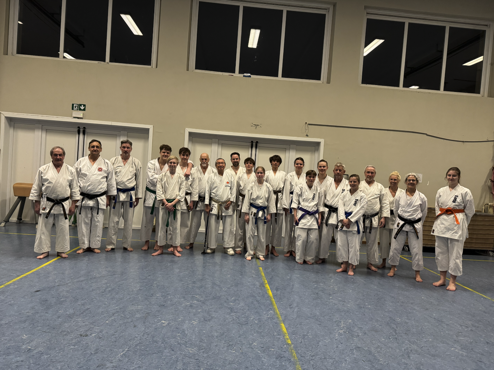 Training Sawada sensei