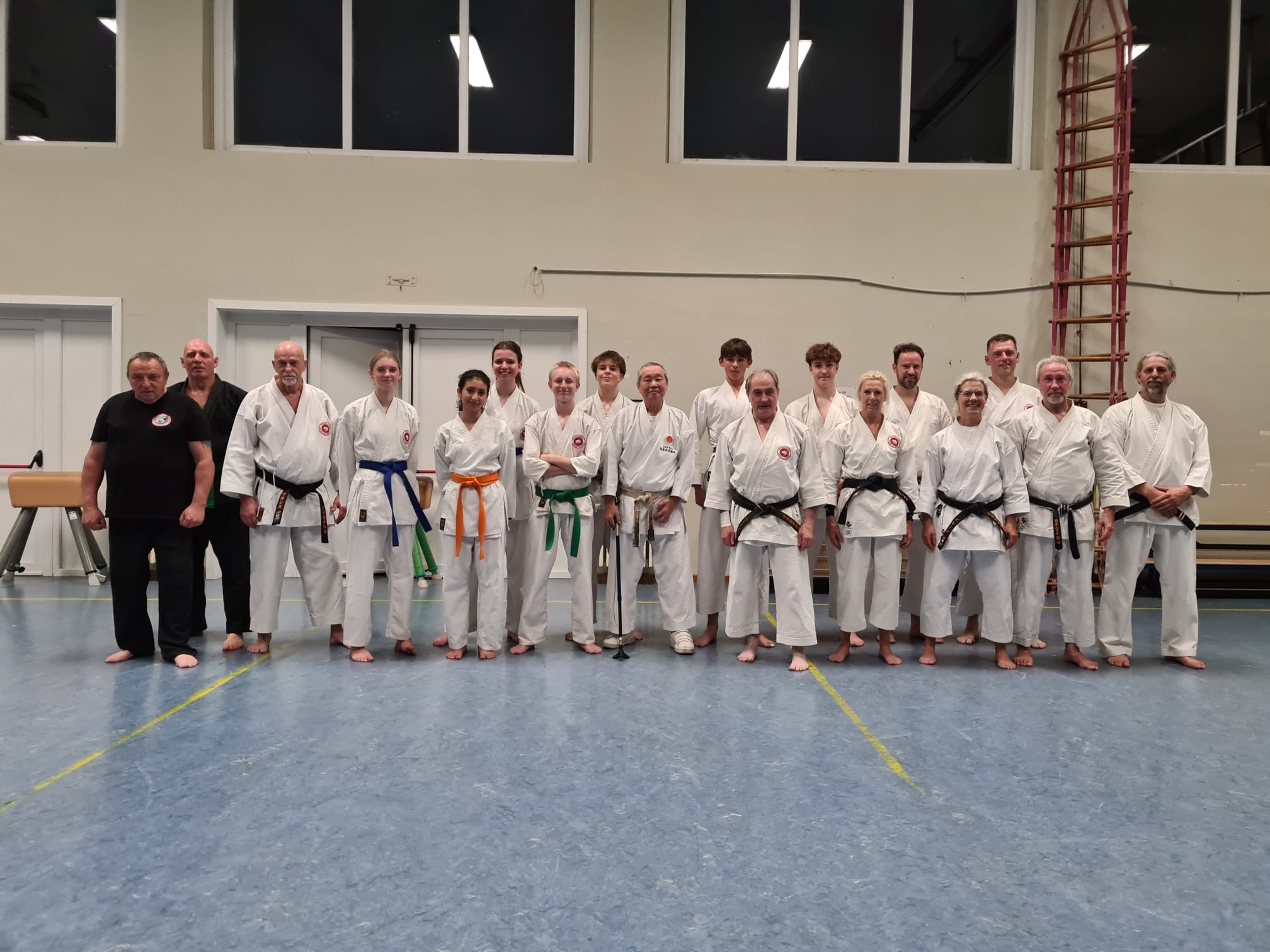 Training Sawada Sensei (8ste dan JKA Vlaanderen).