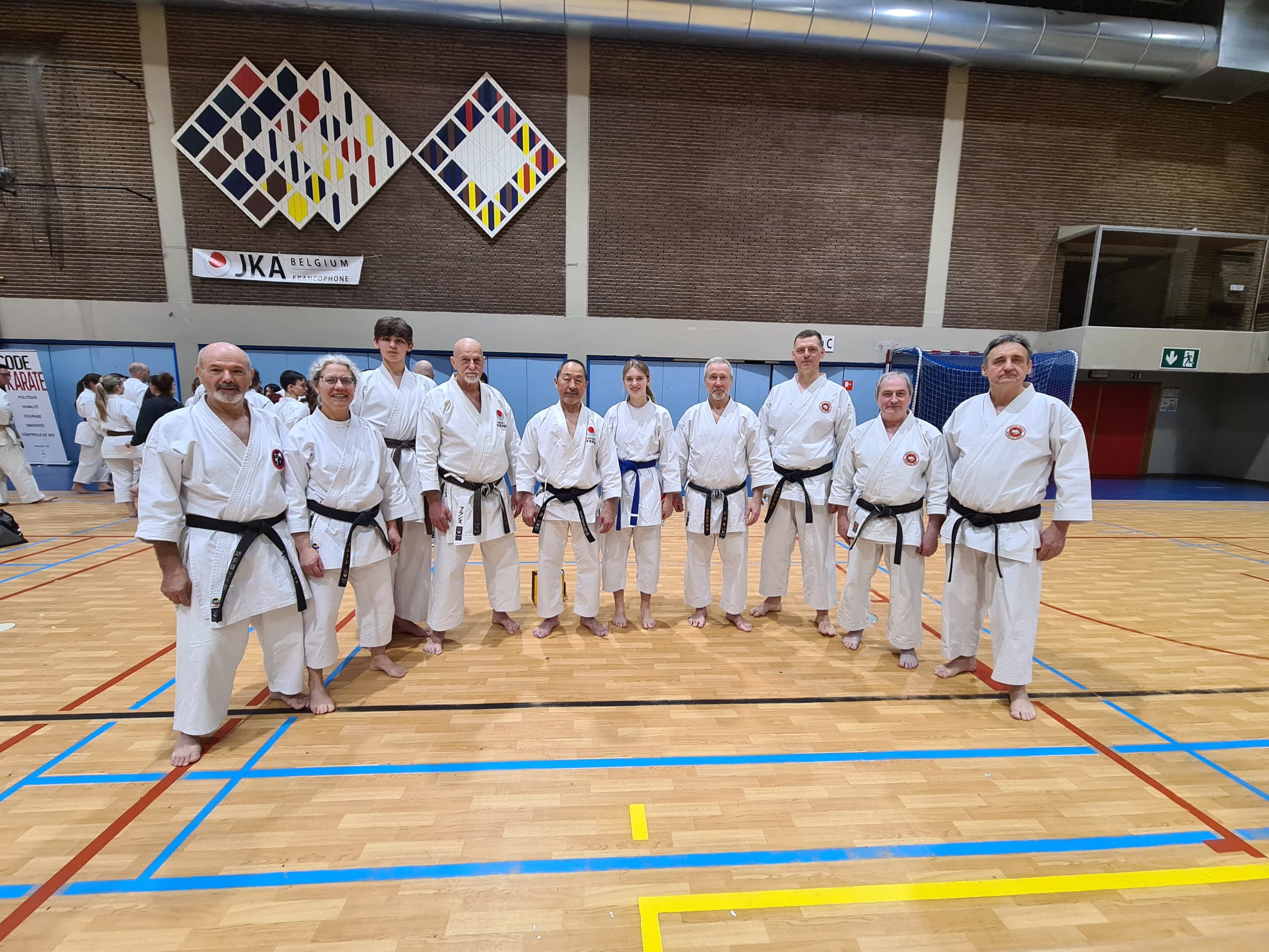 JKA Belgium Stage International Louvain-la-Neuve